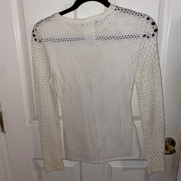 BCBG Off White Elain Top - Picture 2 of 4